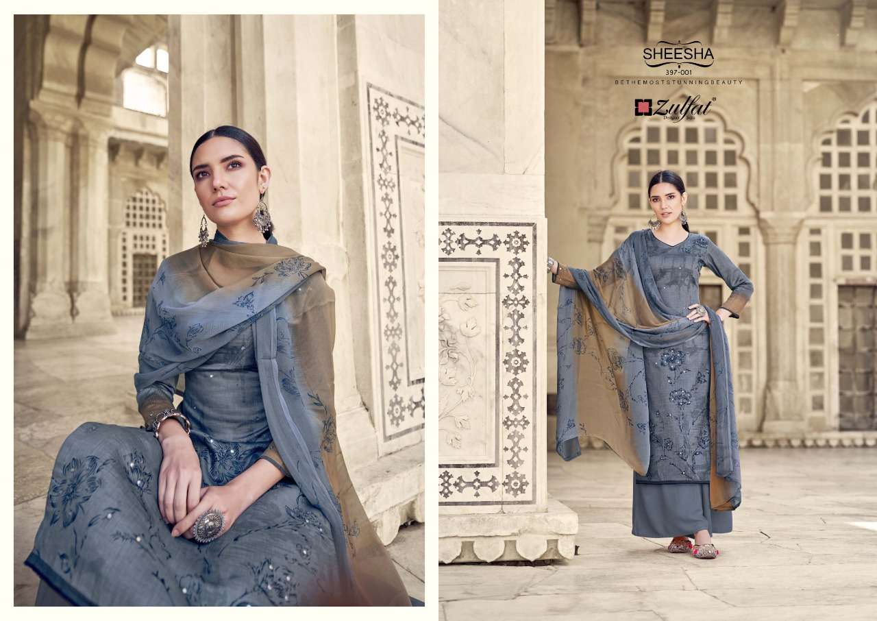 Zulfat Sheesha catalog Exclusive Jam Cotton Dress Material