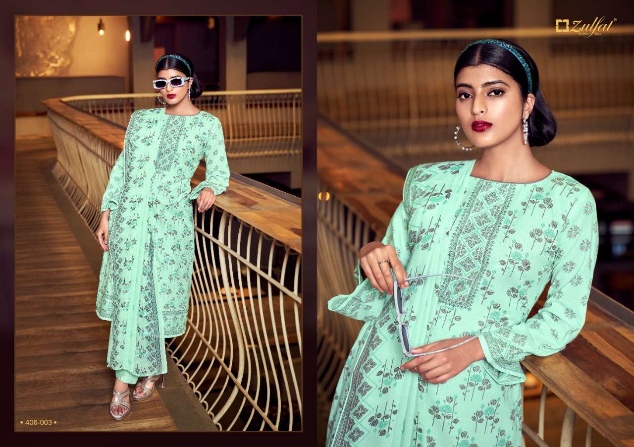 Zulfat Vamika catalog Cotton Printed Buy  Low Price Dress Materials for Women 