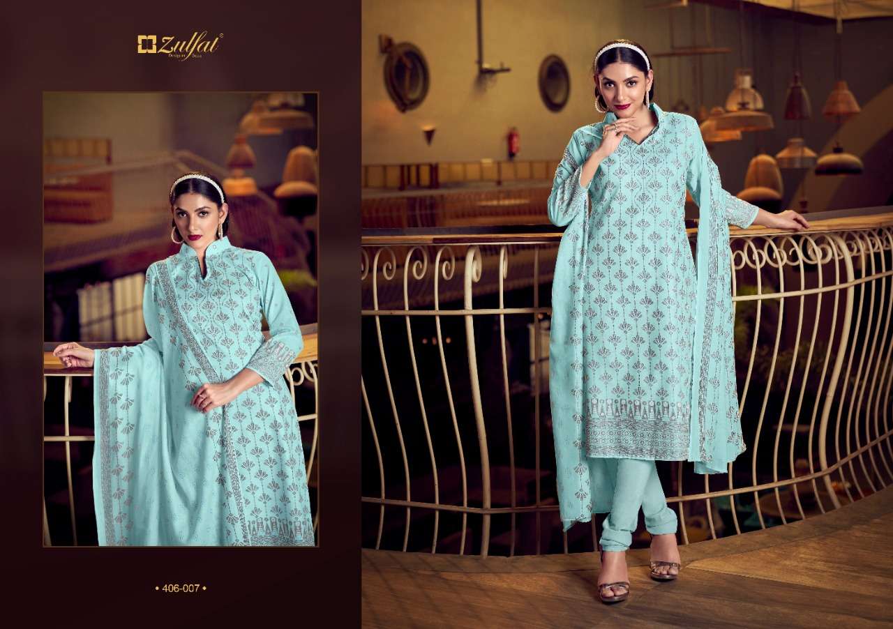 Zulfat Vamika catalog Cotton Printed Buy  Low Price Dress Materials for Women 