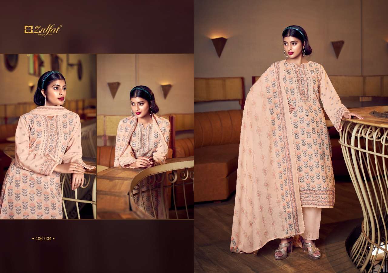 Zulfat Vamika catalog Cotton Printed Buy  Low Price Dress Materials for Women 