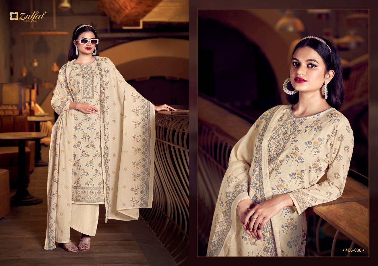 Zulfat Vamika catalog Cotton Printed Buy  Low Price Dress Materials for Women 