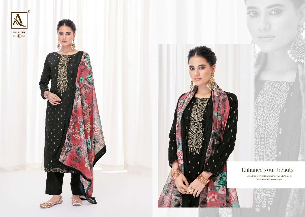 Alok Tarunika Catalog Pure Jam Cotton Designer Wear Ladies Dress Materials 
