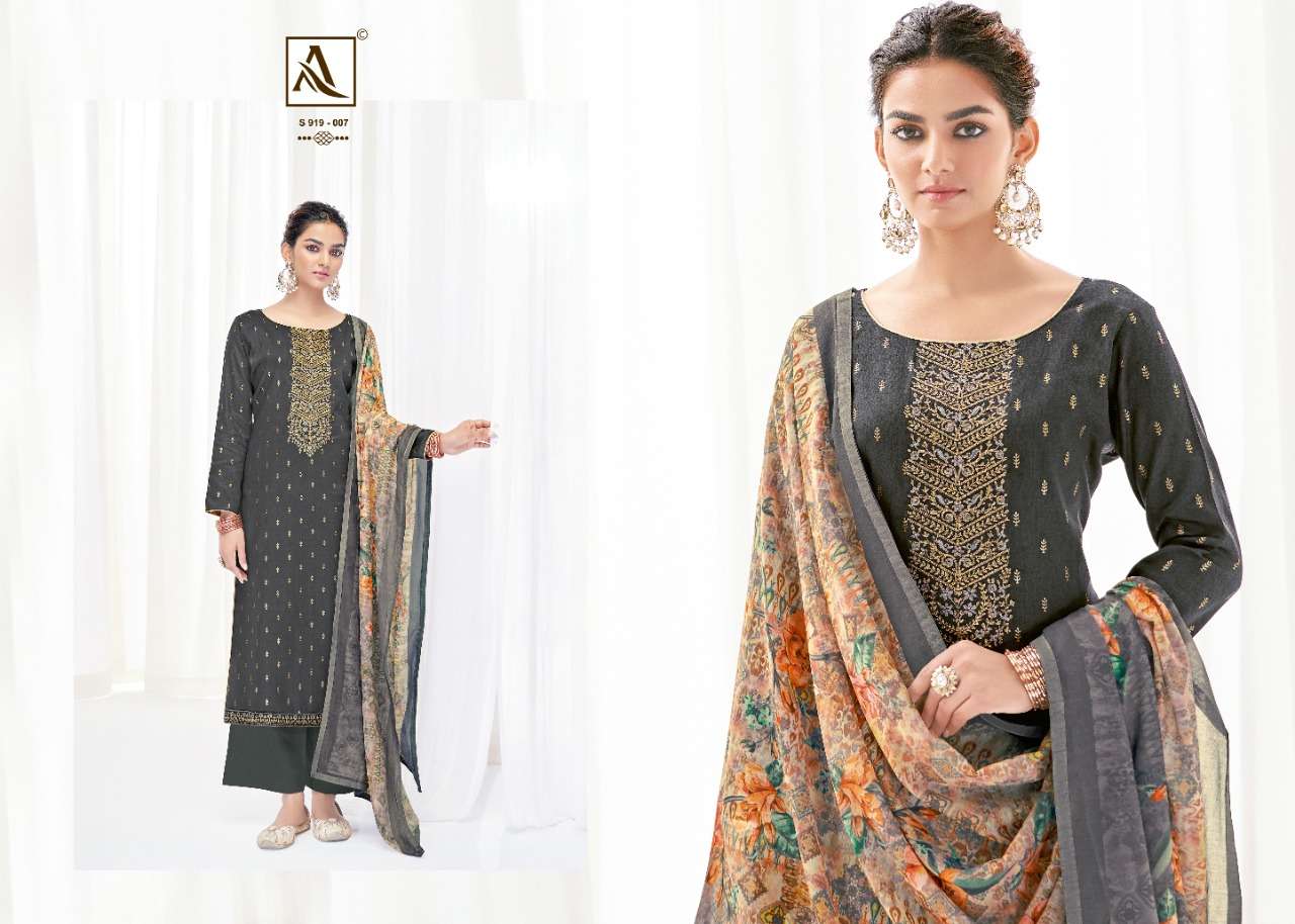 Alok Tarunika Catalog Pure Jam Cotton Designer Wear Ladies Dress Materials 