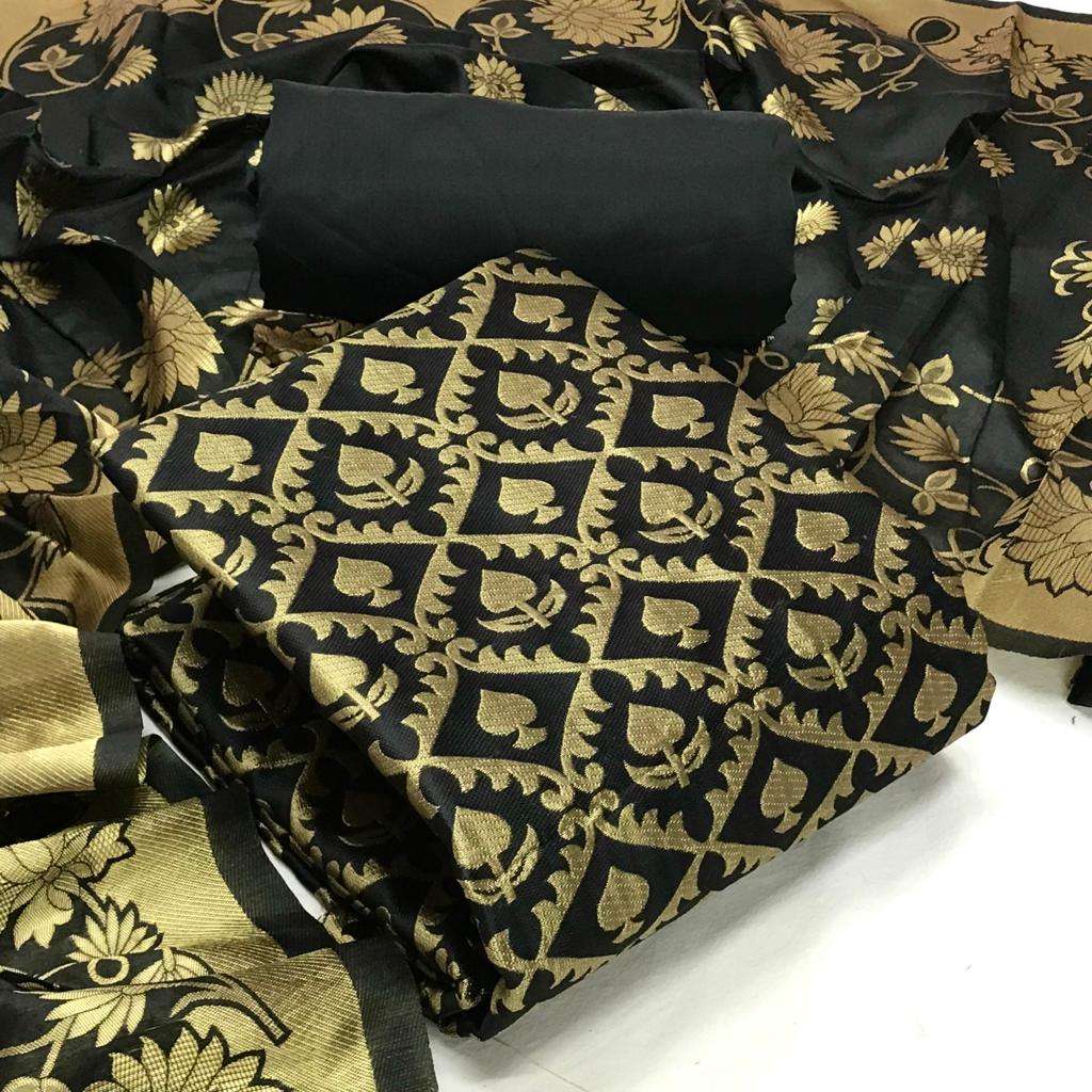 Banarasi Silk 58 Catalog Ethnic Wear Banarasi Silk Ladies Dress Materials 