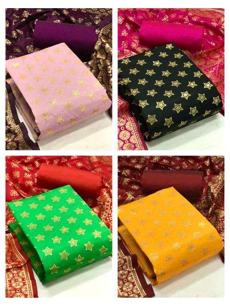 Banarasi Silk 59 Catalog Festive Wear Banarasi Silk Women Dress Materials 