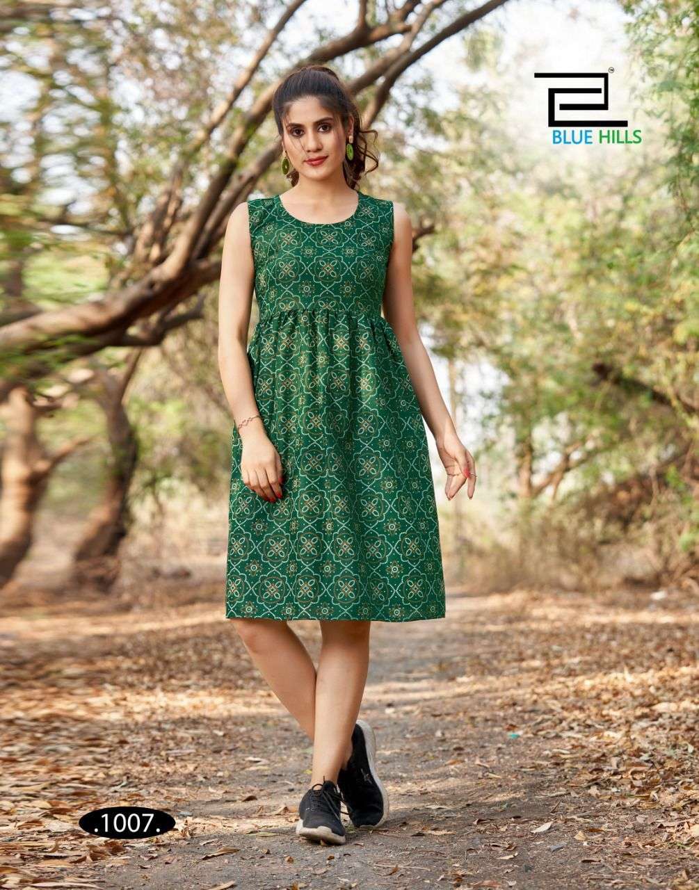Blue Hills Short Top Vol 1 Catalog Casual Wear Rayon Short Kurtis