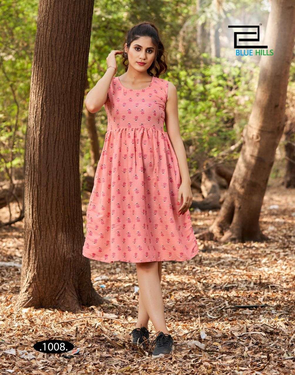 Blue Hills Short Top Vol 1 Catalog Casual Wear Rayon Short Kurtis