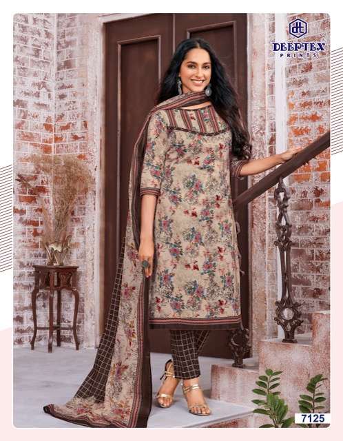Deeptex Miss India 71 Catalog Daily Wear Unstitched Women Dress Materials 