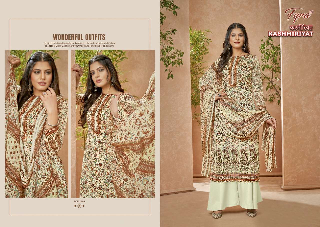 Fyra Kashmiriyat Catalog Daily Wear Pure Jam Digital Printed Dress Materials