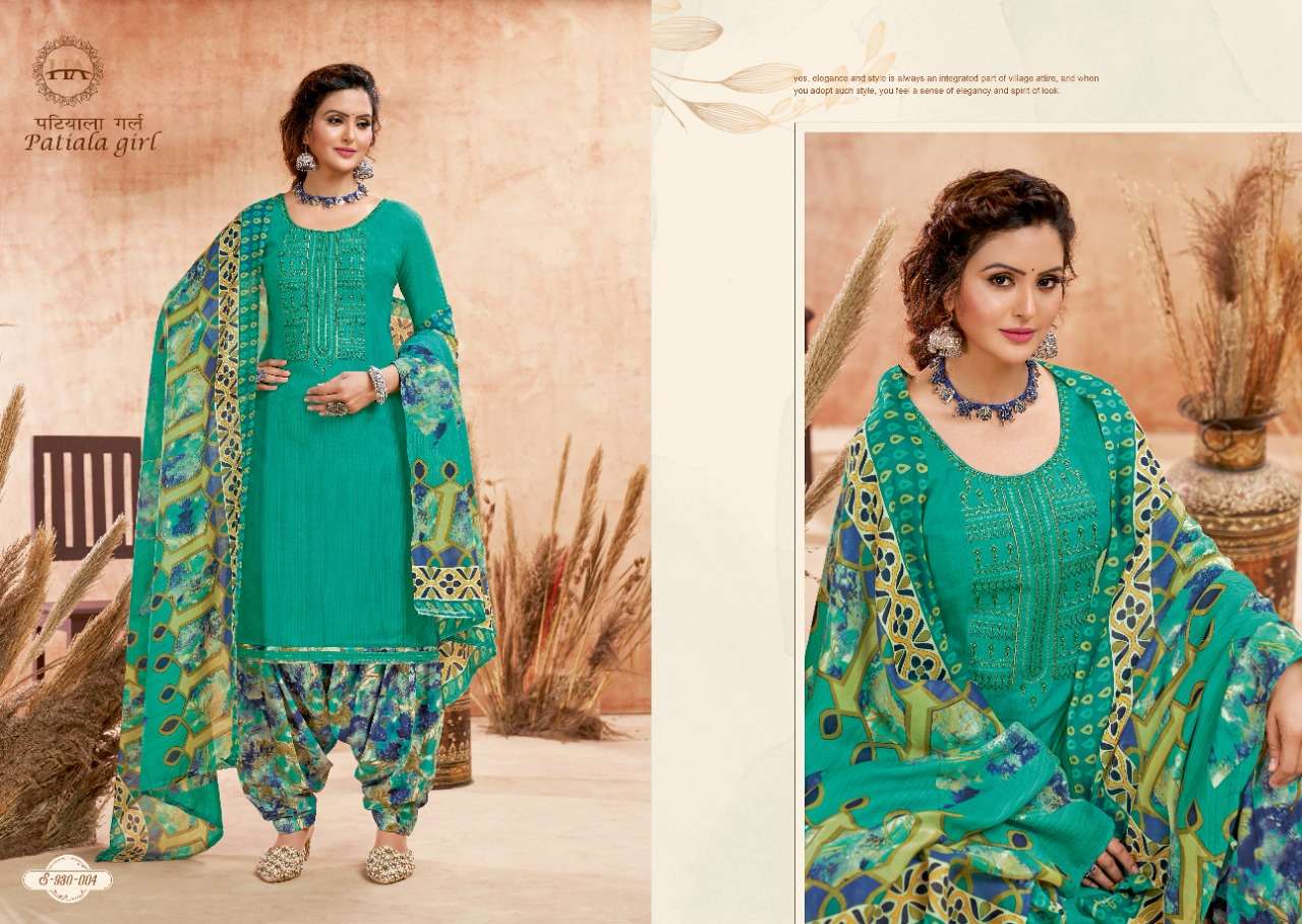 Harshit Patiyala Girl Catalog Catalog Daily Wear Summer Cotton Printed Unstitched Dress Materials 
