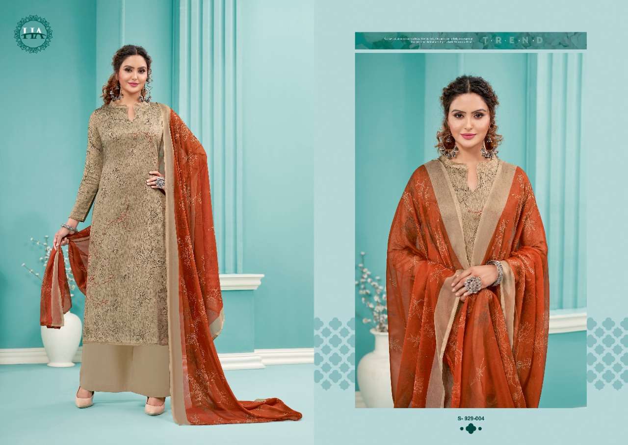 Harshit Summer 22 Catalog Festive Wear Pure Jam Digital Printed Dress Materials 