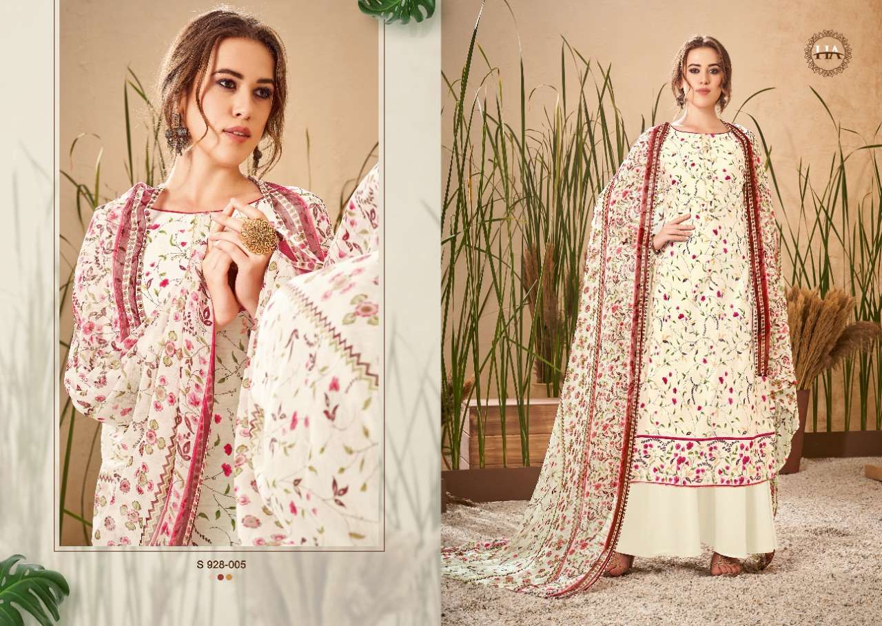 Harshit Varina Catalog Fancy Wear Pure Viscose Silk Ladies Dress Materials