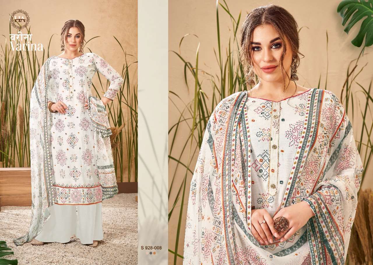 Harshit Varina Catalog Fancy Wear Pure Viscose Silk Ladies Dress Materials