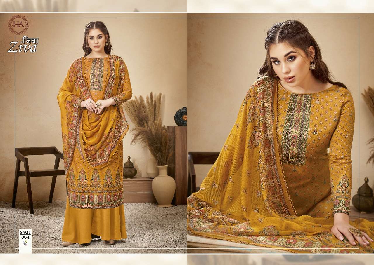 Harshit Ziva Catalog Daily Wear Jam Cotton Printed Ladies Dress Materials 