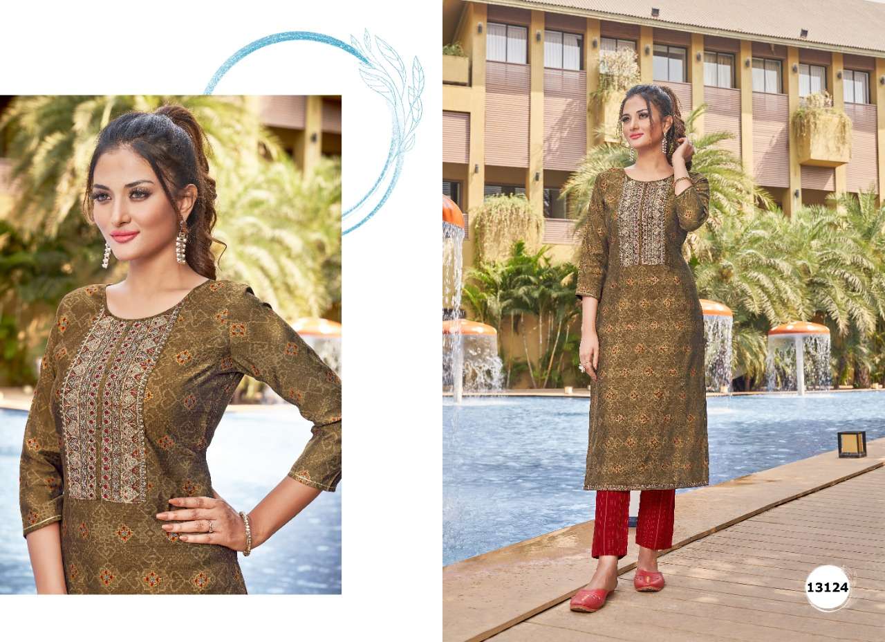 Kalaroop Aston Catalog Festive Wear Kurti With Bottom 