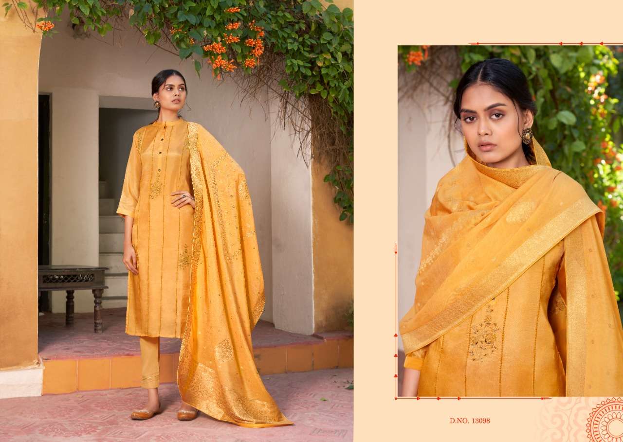 Kalaroop Nazakat Catalog Party Wear Readymade Top Bottom with Dupatta