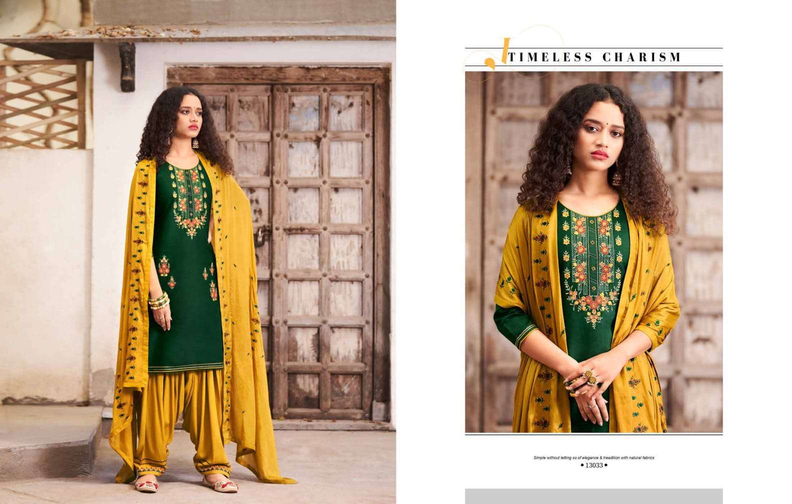 Kalaroop Zarkan Catalog Festive Wear Readymade Punjabi Dress Materials 
