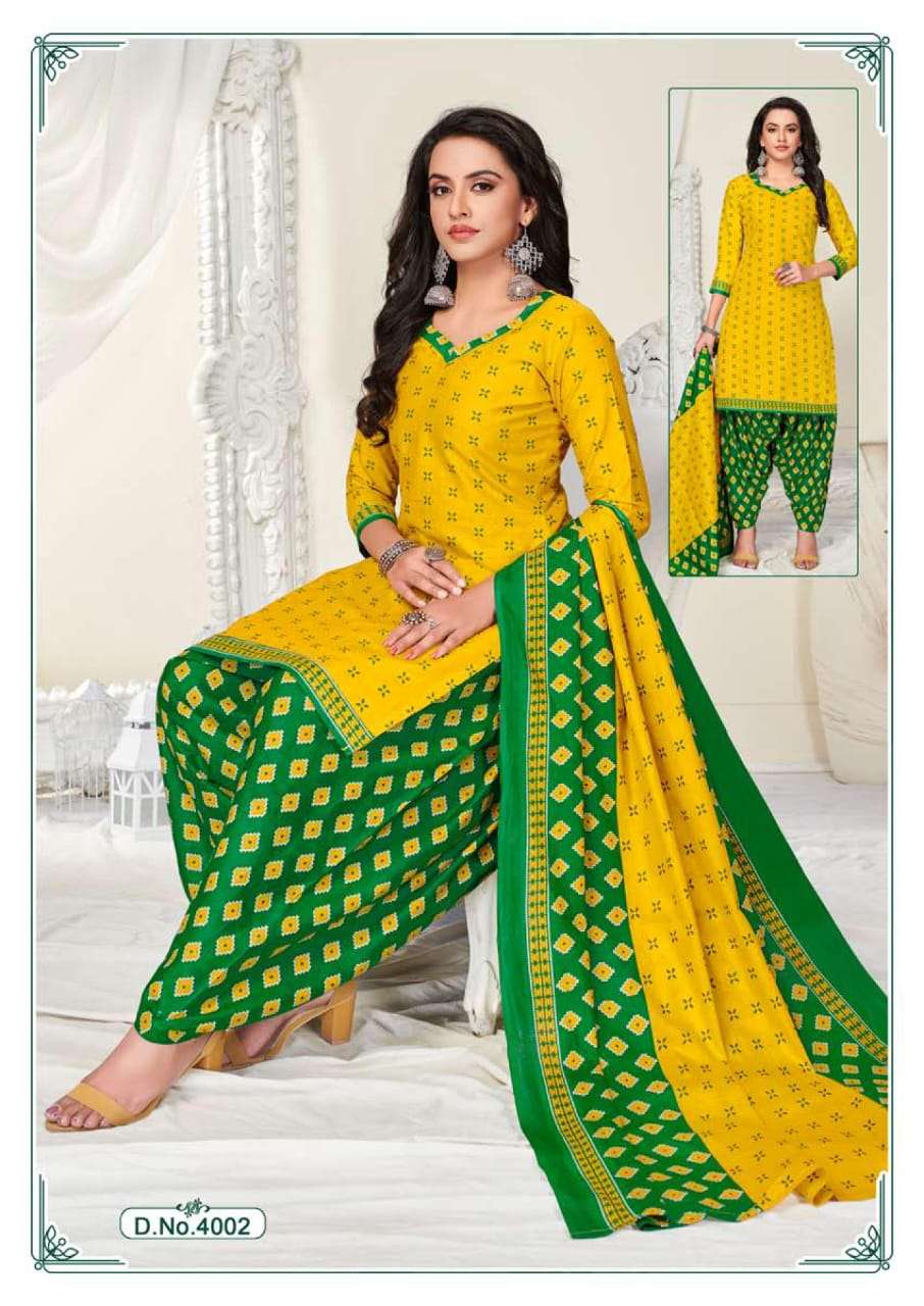 Laado Ruby Patiyala Vol 4 Catalog Daily Wear Summer Cotton Printed Women Dress Materials 