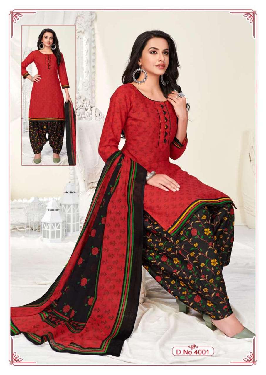 Laado Ruby Patiyala Vol 4 Catalog Daily Wear Summer Cotton Printed Women Dress Materials 