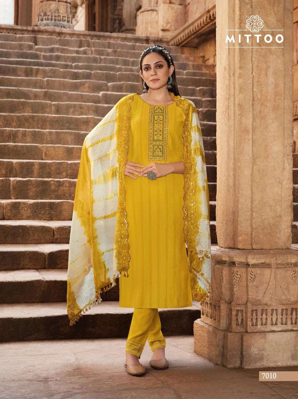 Mittoo Life Style Catalog Festive Wear Readymade Top Bottom With Dupatta 