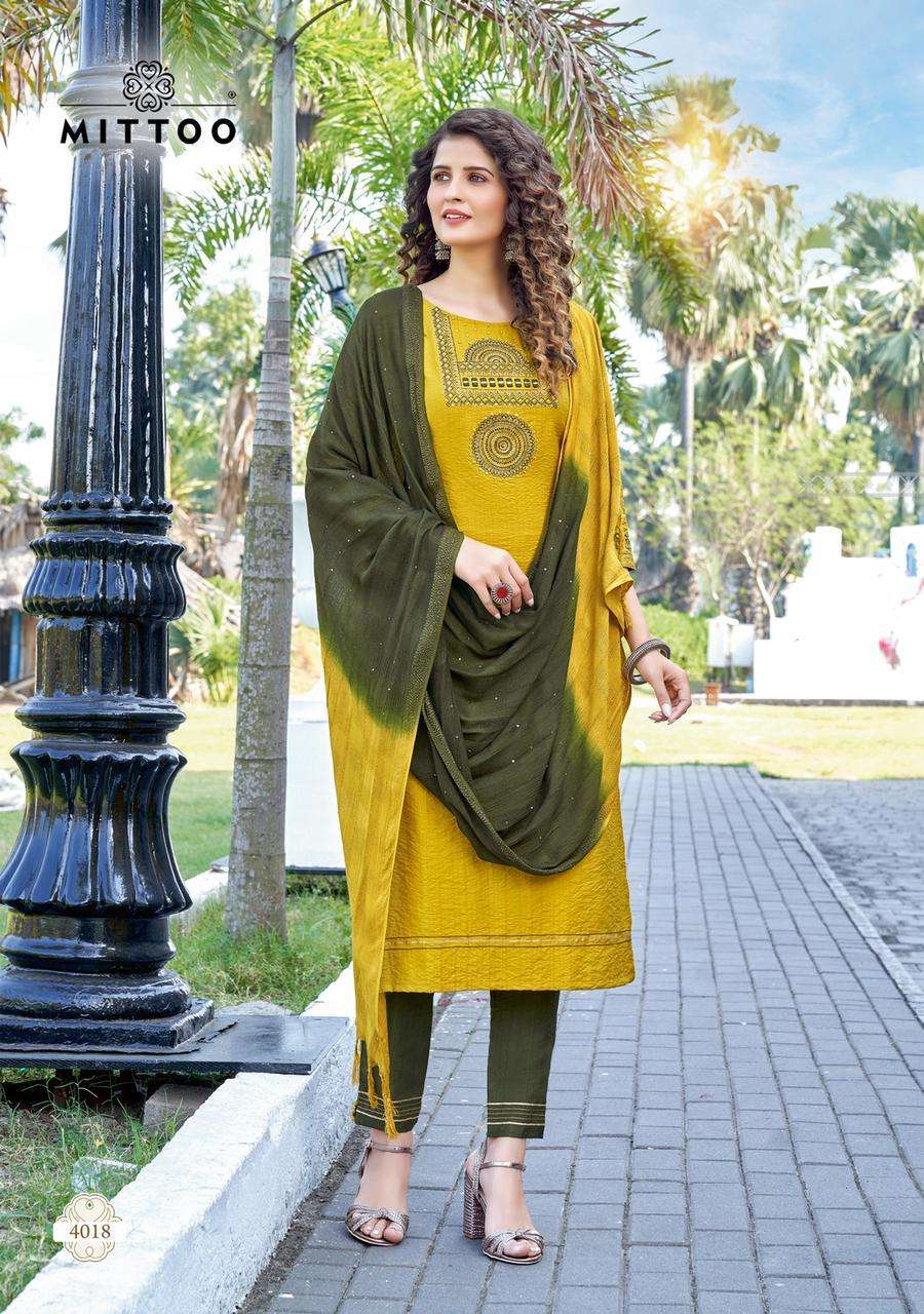 Mittoo Shringar Vol 3 Catalog Designer Wear Readymade Top Bottom With Dupatta 