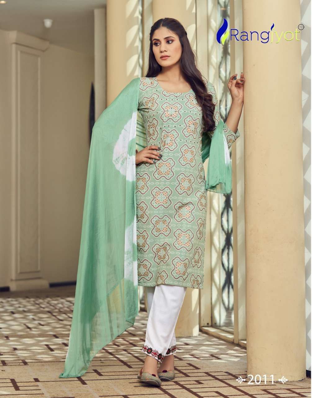 Rangjyot Saheli Vol 2 Catalog Festive Wear Readymade Top Bottom Dupatta 
