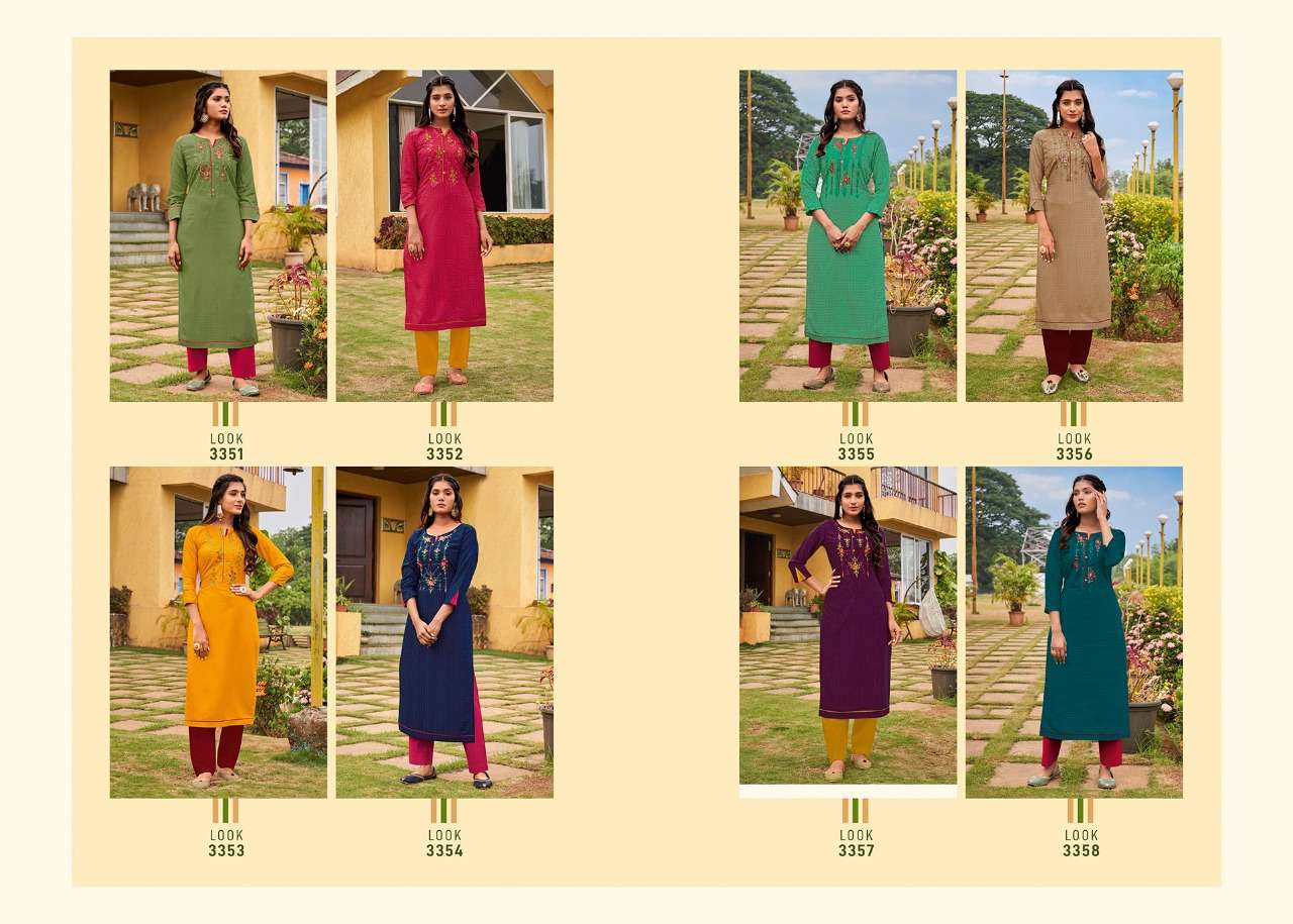 Rangoon Rangat Vol 2 Catalog Fancy Wear Long Cotton Kurtis