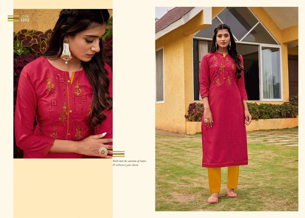 Rangoon Rangat Vol 2 Catalog Fancy Wear Long Cotton Kurtis
