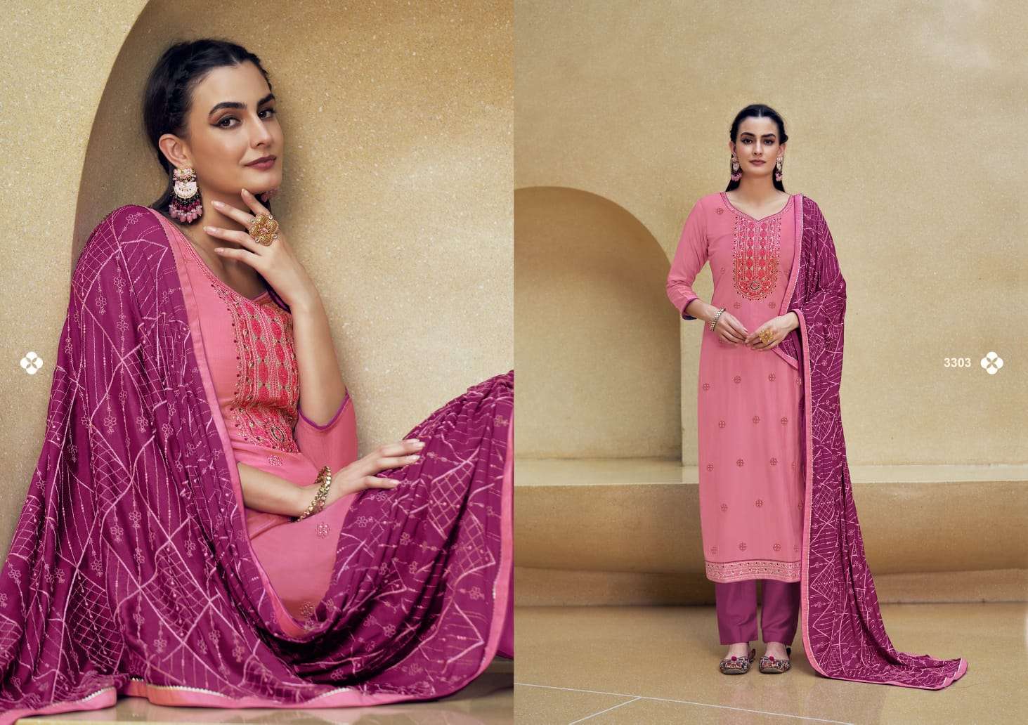 Rangoon Shubhkala Catalog Festive Wear Readymade Punjabi Salwar Suits