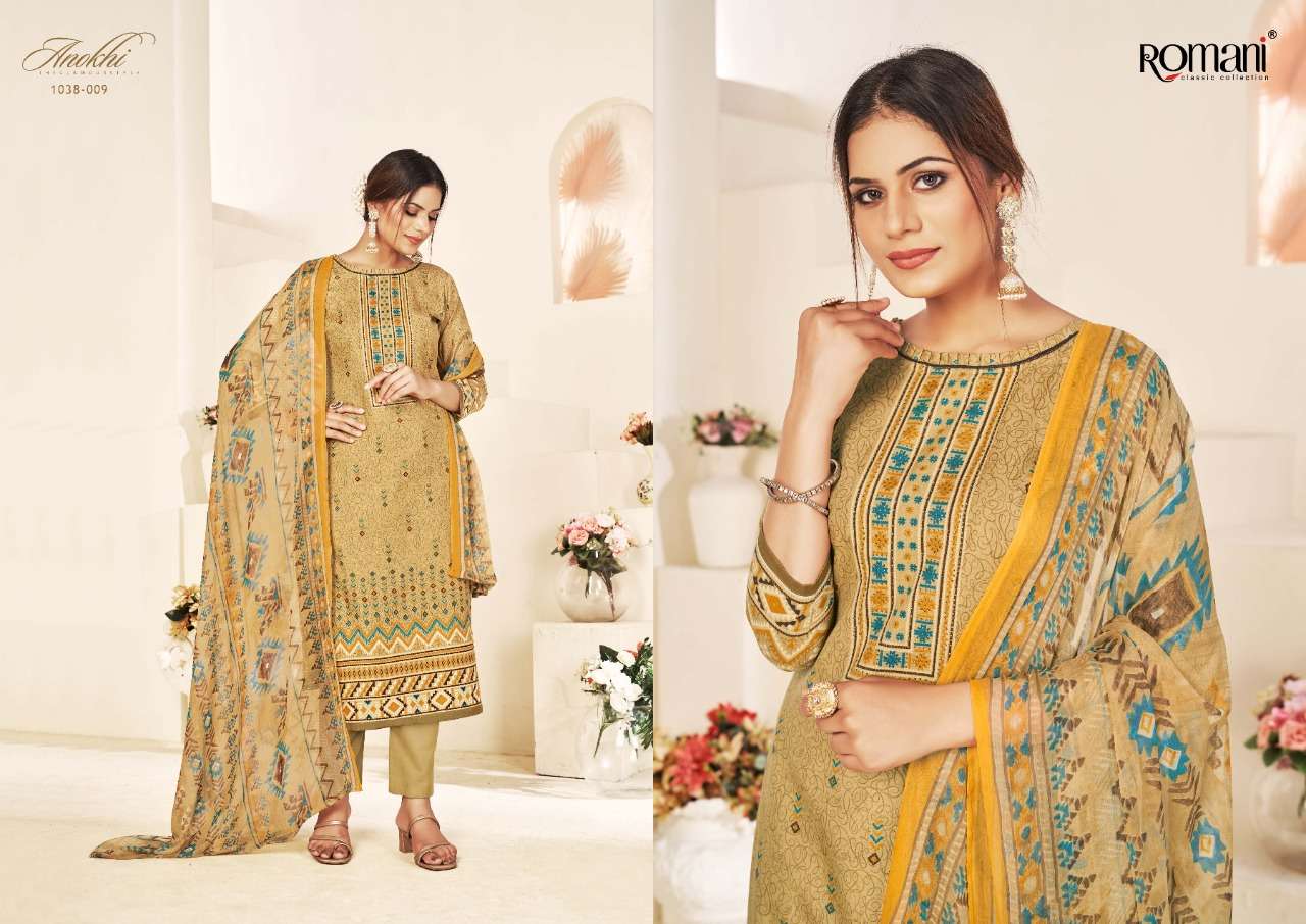 Romani Anokhi Vol 2 Catalog Daily Wear Soft Cotton Unstitched Dress Materials 