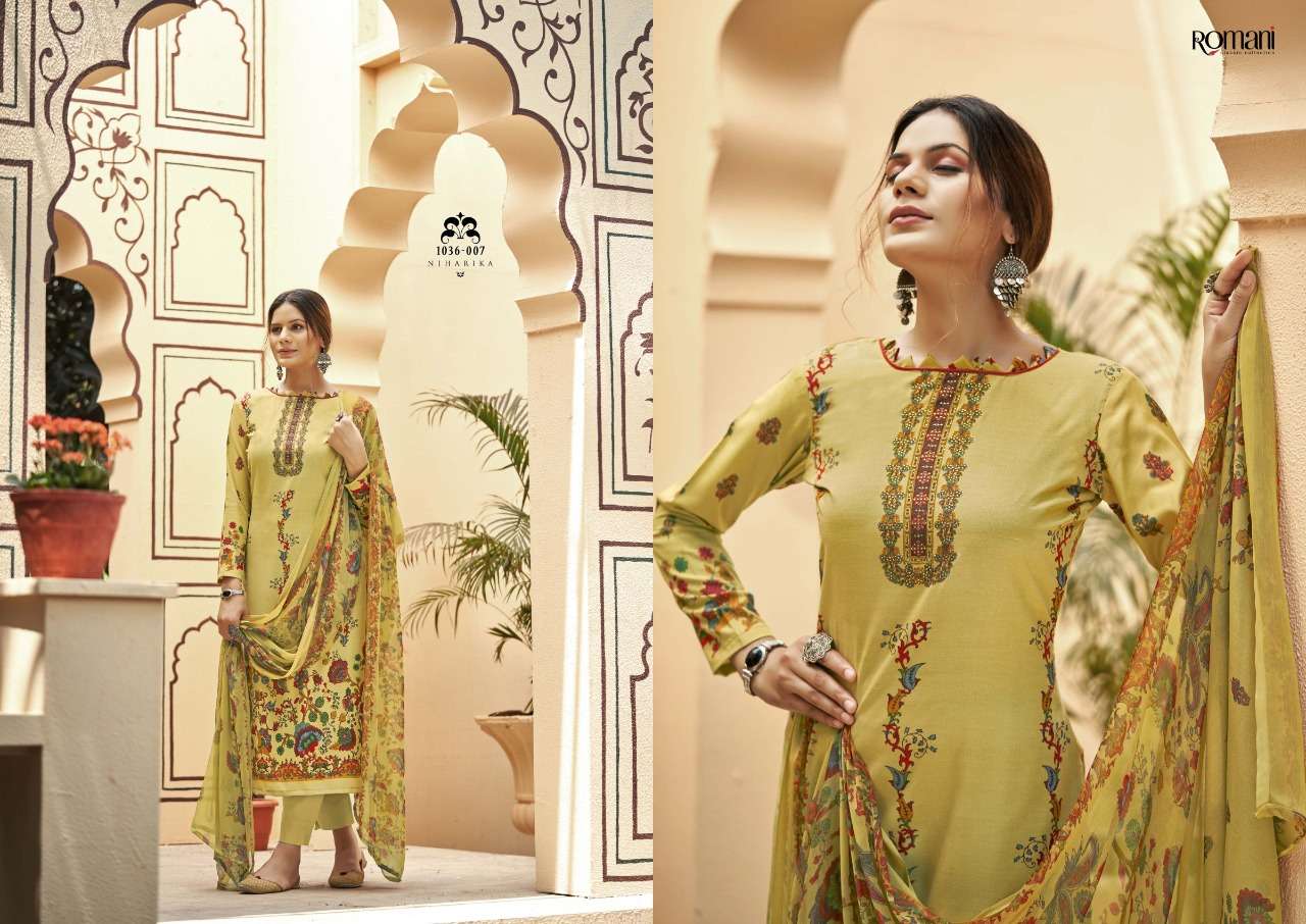 Romani Niharika Vol 2 Catalog Regular Wear Soft Cotton Unstitched Dress Materials