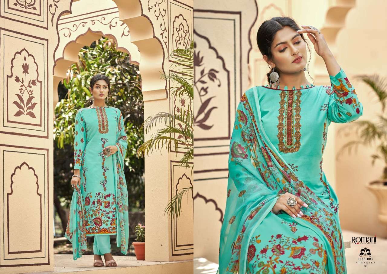 Romani Niharika Vol 2 Catalog Regular Wear Soft Cotton Unstitched Dress Materials