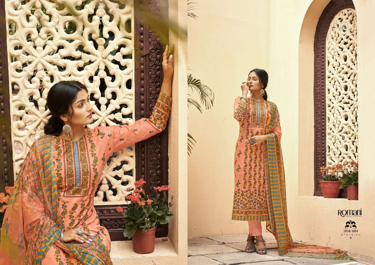 Romani Niharika Vol 2 Catalog Regular Wear Soft Cotton Unstitched Dress Materials