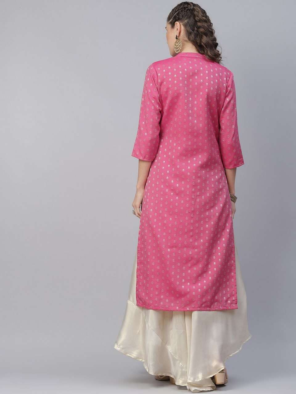 Sabella Fashion Cotton Queen 401 Catalog Ethnic Wear Straight Cut Long Kurtis 