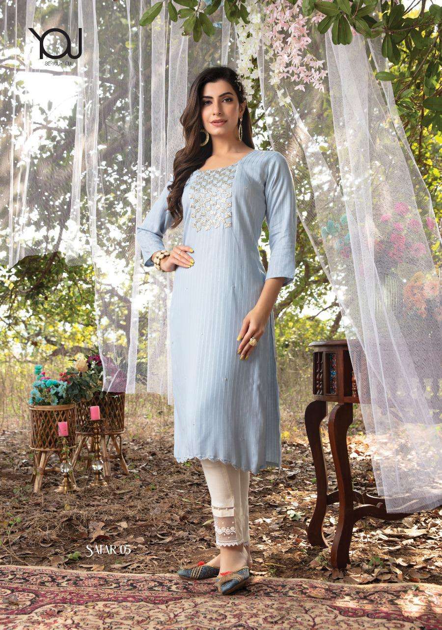Wanna Safar Catalog Stylish Party Wear Kurti With Bottom 
