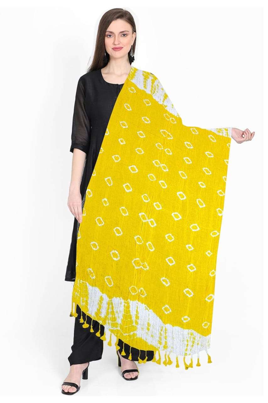 Bandhani Cotton Vol 1 Daily Wear Rayon Cotton Printed Dupatta 
