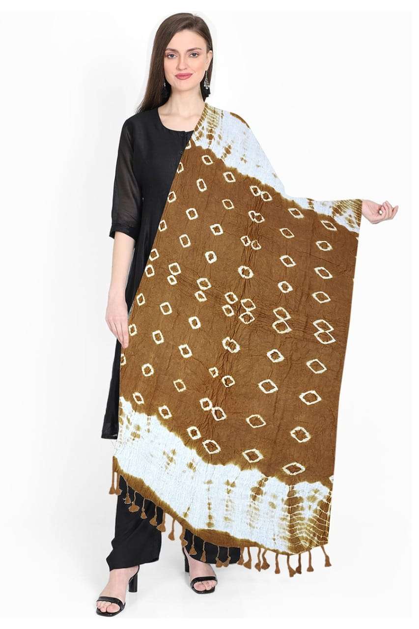 Bandhani Cotton Vol 1 Daily Wear Rayon Cotton Printed Dupatta 