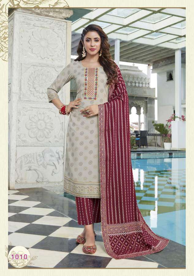  Diya Trends Alveera vol  1 catalog  Fancy Kurtis Pant With Dupatta 