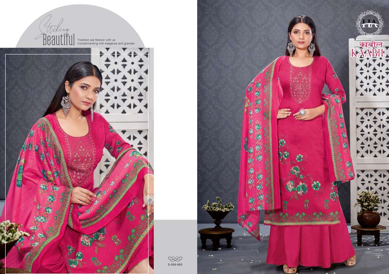 Harshit Kaabil Catalog Regular Wear Pure Jam Cotton Dress Materials 