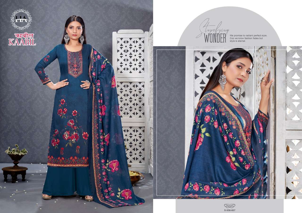 Harshit Kaabil Catalog Regular Wear Pure Jam Cotton Dress Materials 