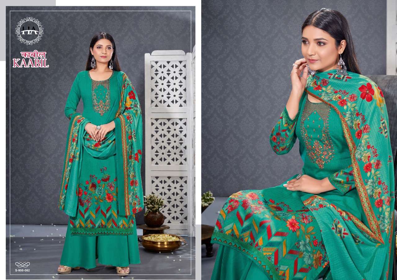 Harshit Kaabil Catalog Regular Wear Pure Jam Cotton Dress Materials 