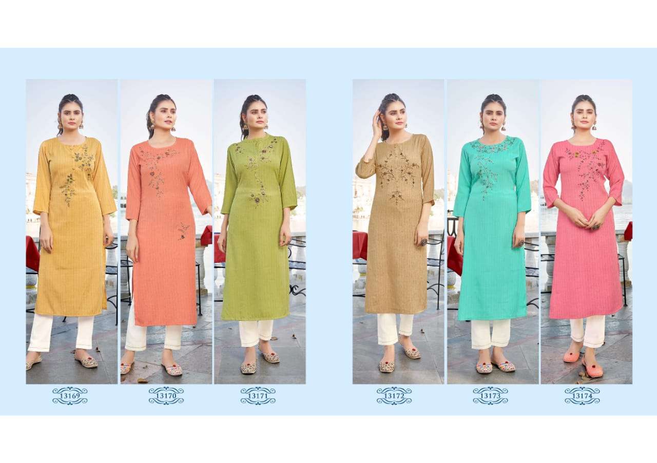Kalaroop Milano Vol 2 Catalog Party Wear Silk Khatali Work Kurtis 