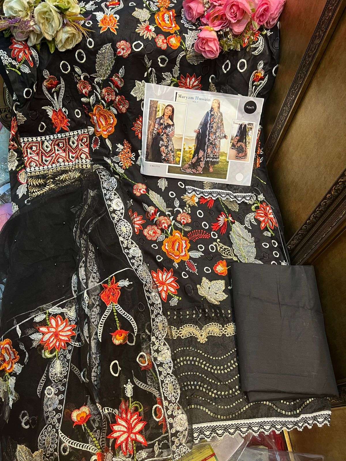 Maryam Hussain Vol 1 Fancy Wear Cotton Pakistani Salwar Suits 