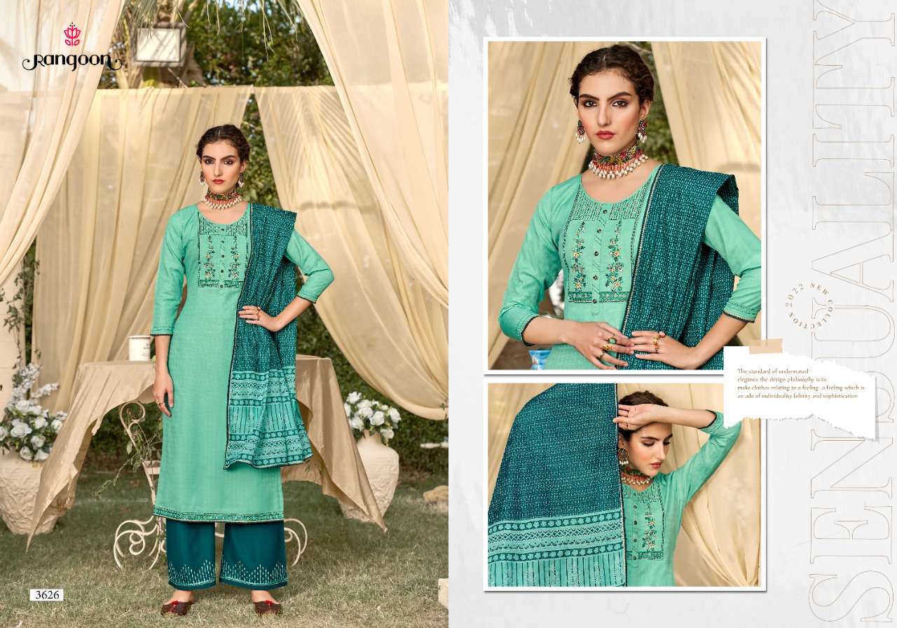 Rangoon Trupti Catalog Stylish Party Wear Readymade Top Bottom With Dupatta