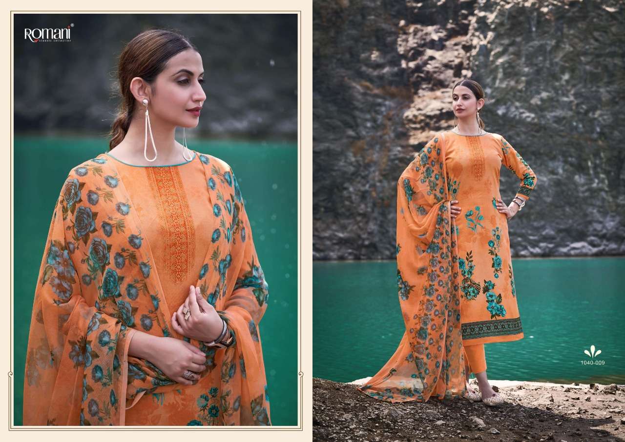 Romani Kiara Vol 2 Catalog Daily Wear Soft Cotton Digital Printed Women Dress Materials 