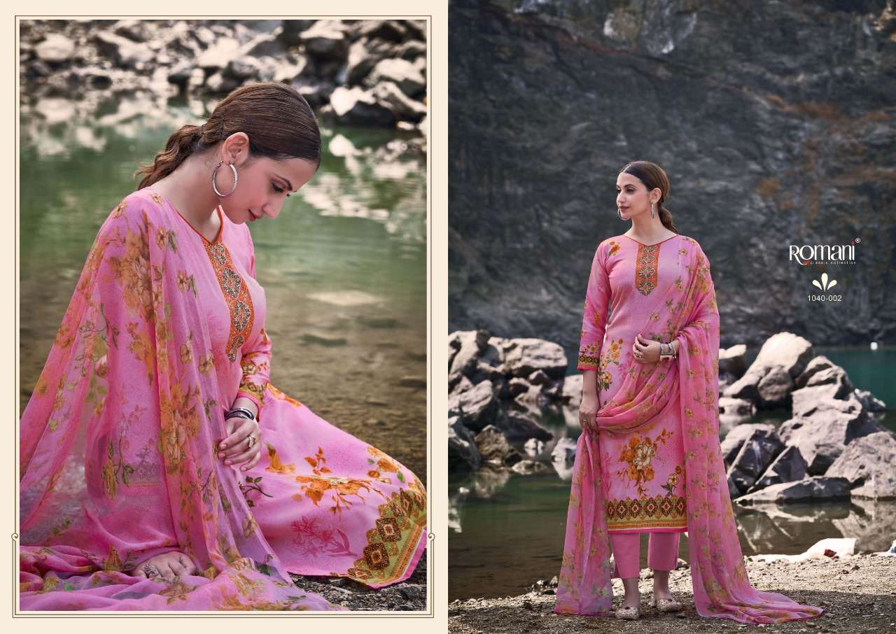 Romani Kiara Vol 2 Catalog Daily Wear Soft Cotton Digital Printed Women Dress Materials 