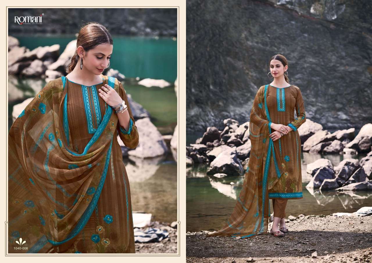 Romani Kiara Vol 2 Catalog Daily Wear Soft Cotton Digital Printed Women Dress Materials 