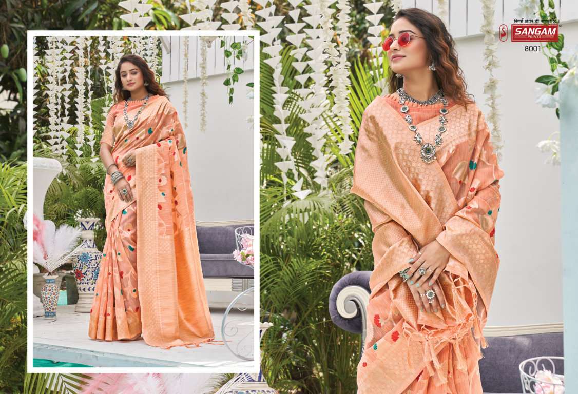 Sangam Roop Shikha catalog  Casual Wear Cotton Sarees 