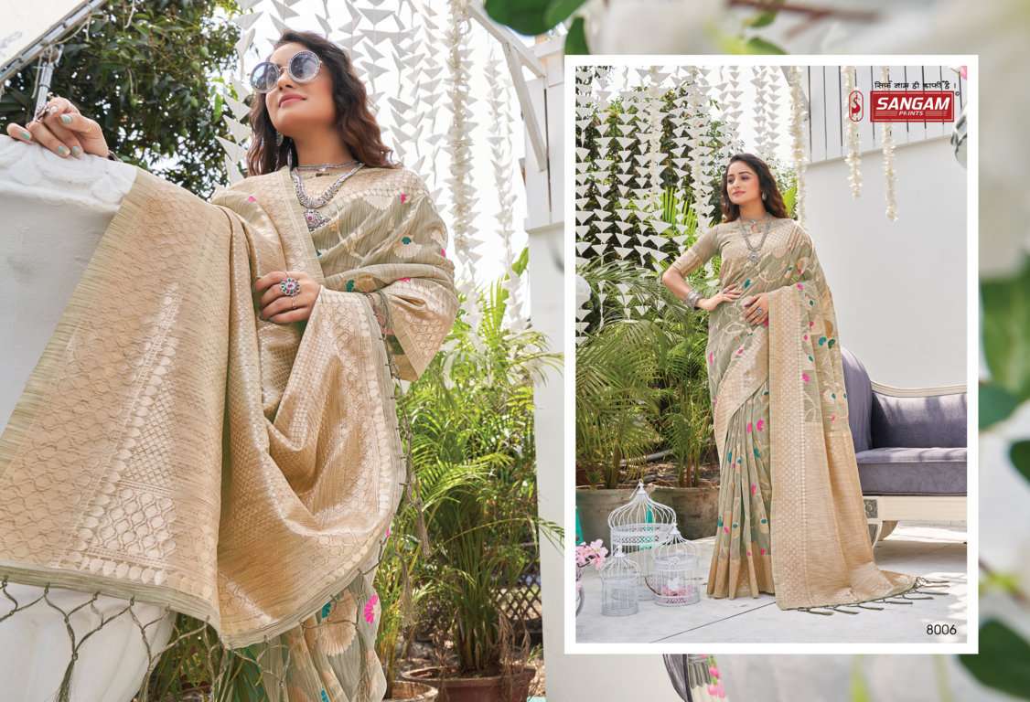 Sangam Roop Shikha catalog  Casual Wear Cotton Sarees 