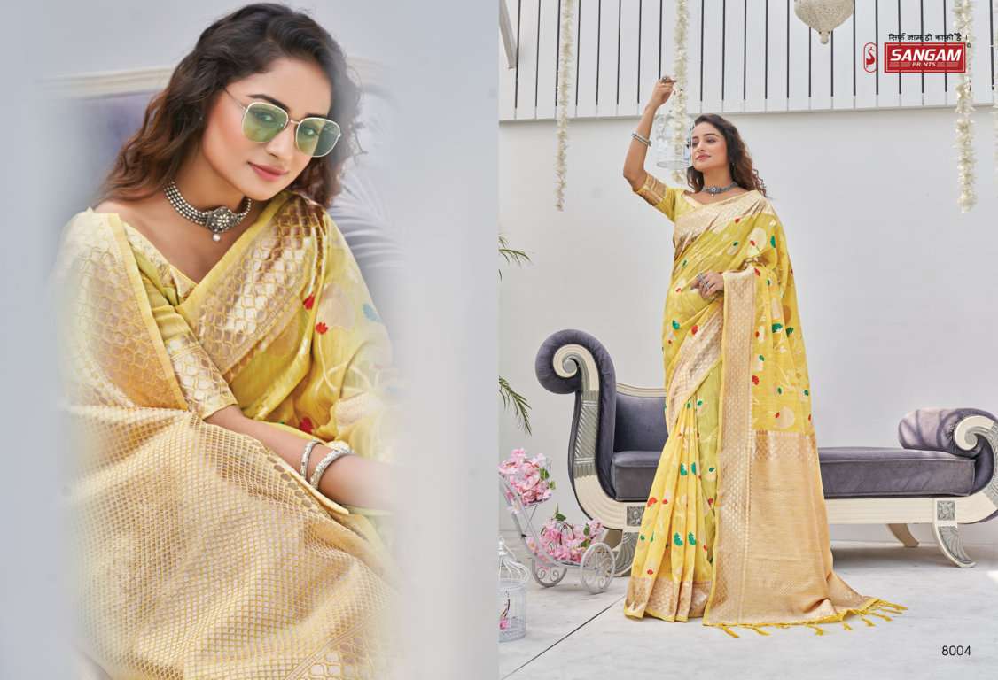 Sangam Roop Shikha catalog  Casual Wear Cotton Sarees 